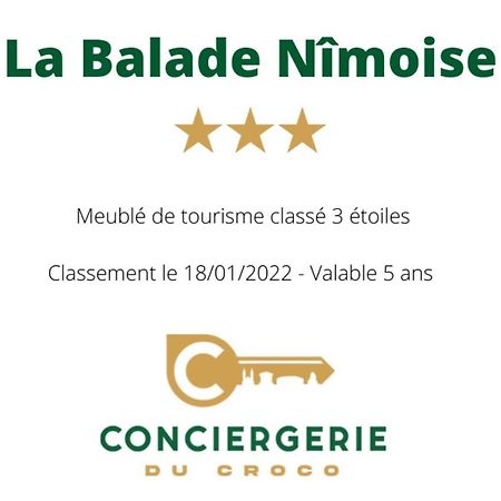 La Balade Nimoise Center Car Park Ac Apartman Nîmes Kültér fotó
