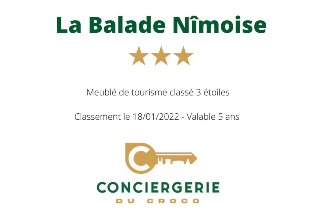 La Balade Nimoise Center Car Park Ac Apartman Nîmes Kültér fotó